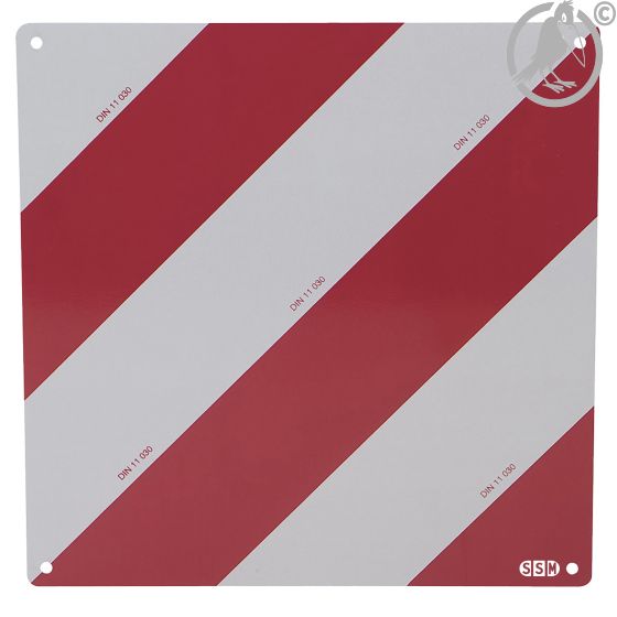 Warntafel DIN 30710 aus Aluminium, starr, 423 x 423 mm