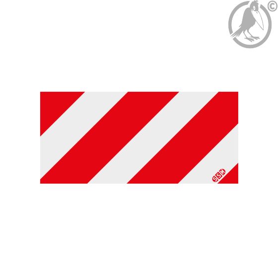 KFZ Warnmarkierungen 3M 3410 VWM für Fahrzeuge mit Sonderrechten, DIN ISO 30710, §35 StVO, 141 mm x 9 m rechtsweisend