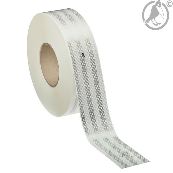 3M Konturmarkierung, Reflexfolie für Festaufbauten Typ 943, weiße Folie, komplette Rolle mit 50,8 mm x 50 m