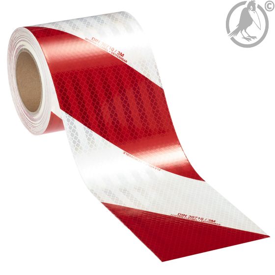 KFZ Warnmarkierung aus 3M 3410 für Fahrzeuge mit Sonderrechten, 141 mm x 45.7 m rechtsweisend