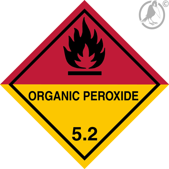 Gefahrgutaufkleber Klasse 5.2 ORGANIC PEROXIDE