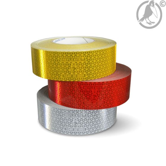 Konturmarkierung Orafol, Reflexite für Festaufbauten VC104 RG, gelb nach UN ECE 104, -> 50 Meter