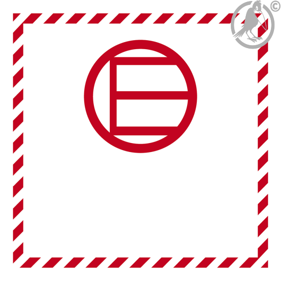 Freigestellte Mengen Aufkleber (Transportetikett)