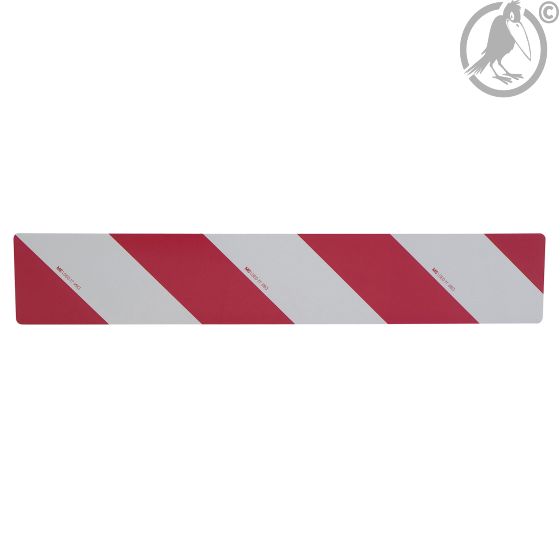 Warntafel DIN 30710 Aluminium, linksweisend, 800 x 141 mm