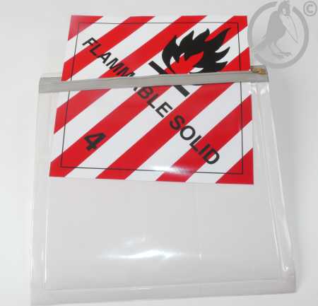 Labelhalter flexibel für Gefahrzettel