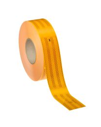 3M Konturmarkierung, Reflexfolie für Festaufbauten Typ 943, gelbe Folie, komplette Rolle mit 50,8 mm x 50 m