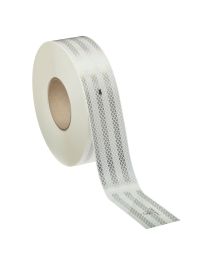 3M Konturmarkierung, Reflexfolie für Festaufbauten Typ 943, weiße Folie, komplette Rolle mit 50,8 mm x 50 m