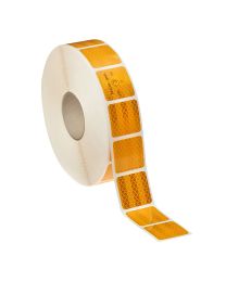 3M Konturmarkierung, Reflexfolie für Planenaufbauten Typ 957 gelb Reflexfolie RA3 nach ECE 104, , komplette Rolle mit 50 m