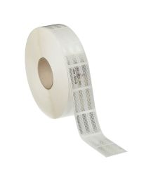 3M Konturmarkierung, Reflexfolie für Planenaufbauten Typ 957 weiß Reflexfolie RA3 nach ECE 104, komplette Rolle mit 50 m