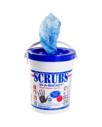 SCRUBS Handreinigungstücher entfernt starke Verschmutzungen