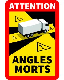 Toter Winkel-Aufkleber LKW mehr als 3,5 Tonnen