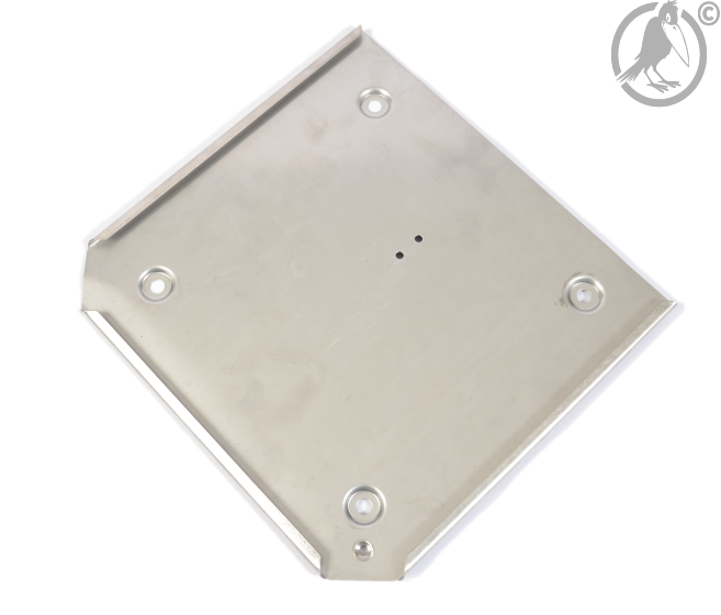 Labelhalter Edelstahl