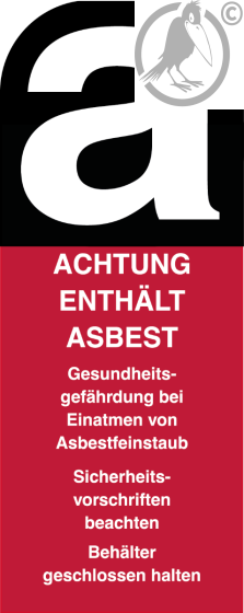 Abfertigungskennzeichen Asbest